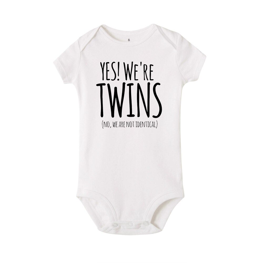 Yes We Are Twins Newborn Bodysuit - Fabhooks