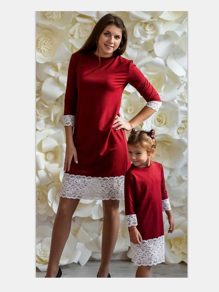 open lace back dress Kavya