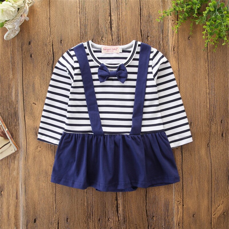 Newborn Baby Girl Boy Navy Style Striped Matching Outfit – Fabhooks